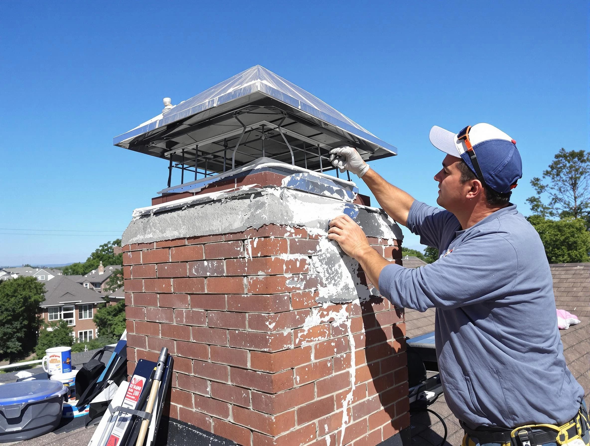 Chimney Crown Services service in Hapeville, GA