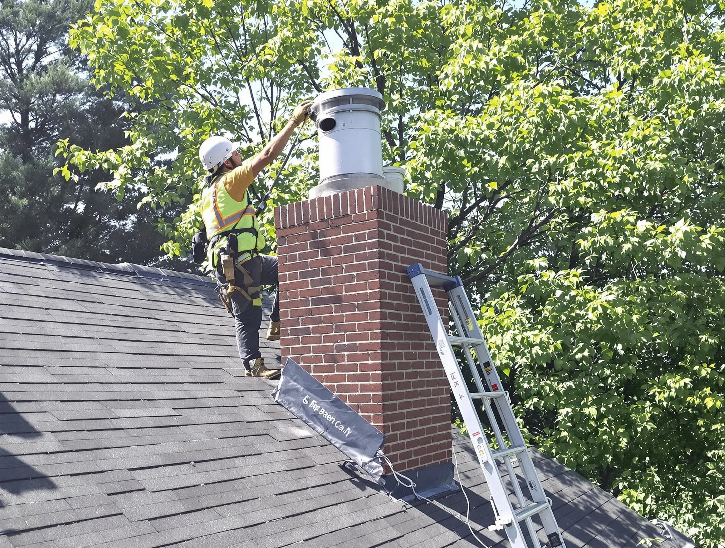 Chimney liner inspection by Hapeville Chimney Sweep in Hapeville, GA