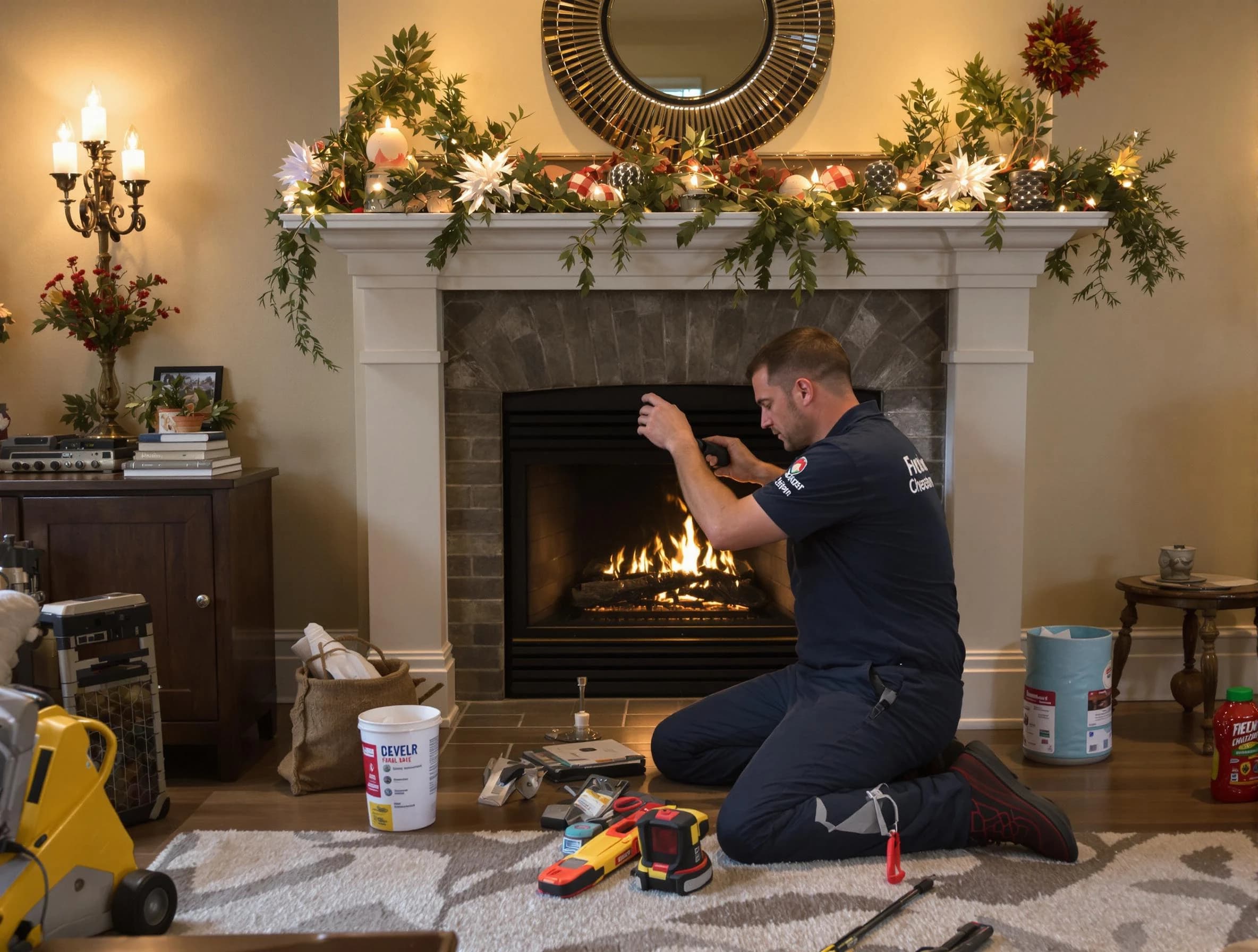 Hapeville Chimney Sweep offering fireplace maintenance services in Hapeville, GA